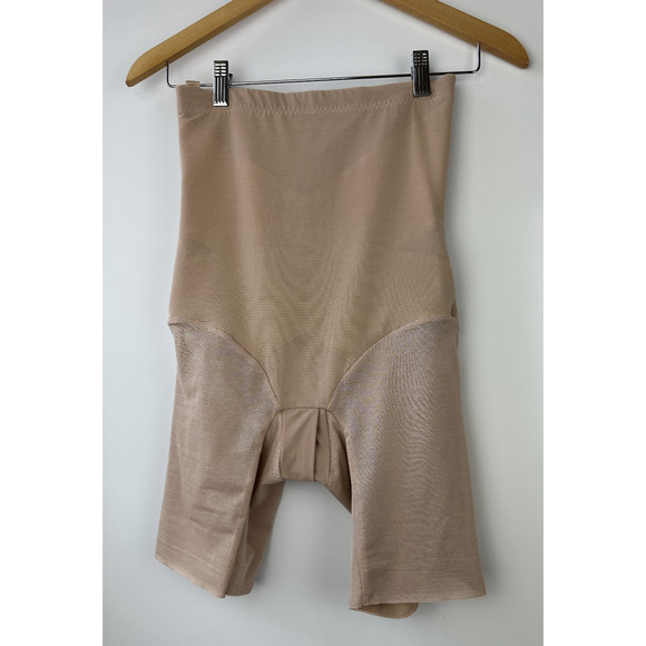 Honeylove SuperPower Shorts Shaper Shapewear Sand Beige Sculpt Women's Medium - Picture 15 of 15